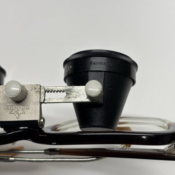 VTG Oculus Orascoptic CE Loupes 52 20 Made In Germany 2.5x Dentist HTF Magnifier - Picture 11 of 12